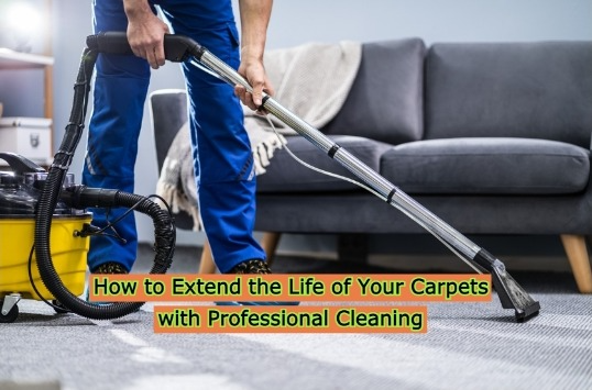 Carpets with Professional Cleaning