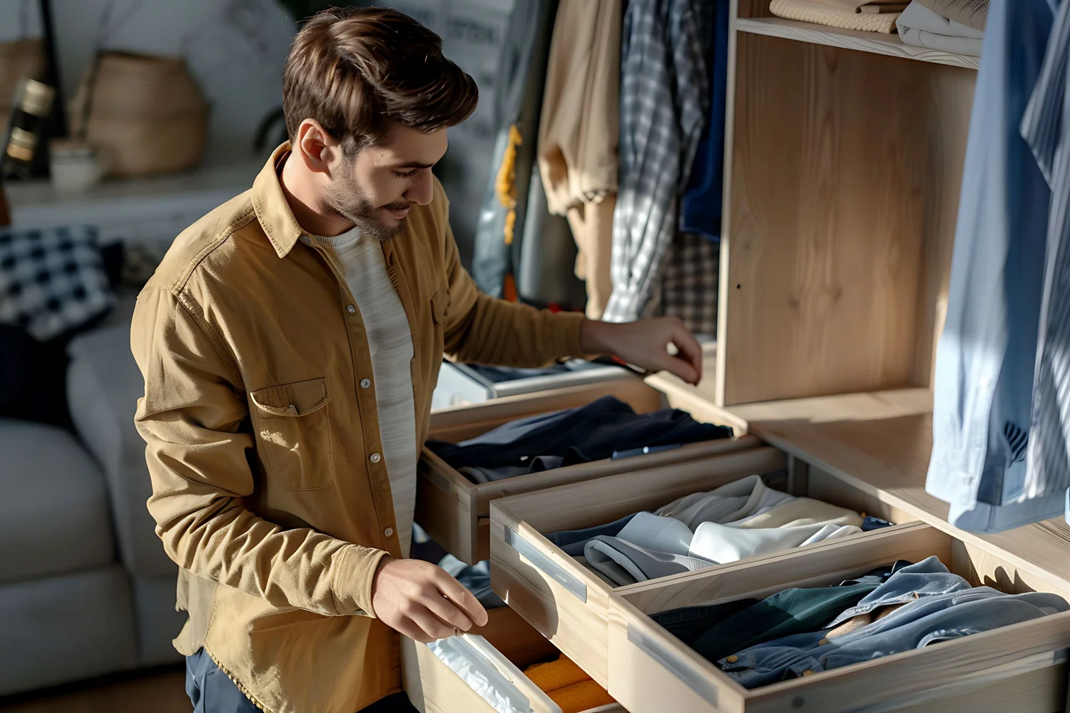 Limited Menswear Wardrobe - Build Outfits Around Versatile Basics